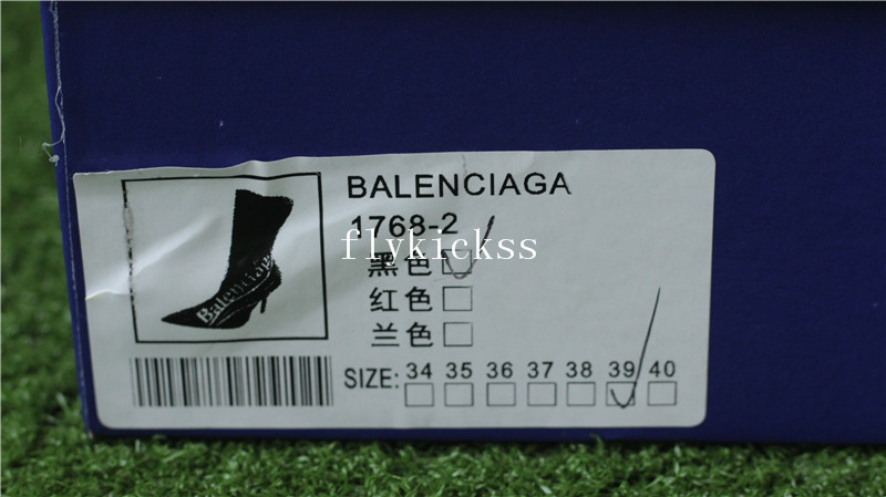 Balenciaga Black High Heel